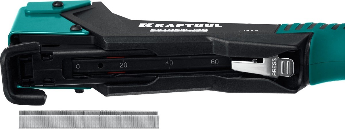 Скобозабиватель ручной KRAFTOOL EXTREM-140 тип 140 (g/11/57) 20ga (6-12мм) 3154 - изображение 4