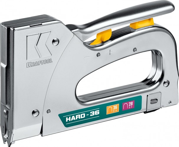 Скобозабиватель ручной KRAFTOOL 3186 кабельный рессорный тип 36(10-14мм)/28, ha - изображение 2
