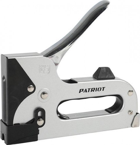 Скобозабиватель ручной PATRIOT Platinum SPQ-112L скобы тип 140 (6-14мм), профессиональный, в комплекте 1000 скоб 350007503