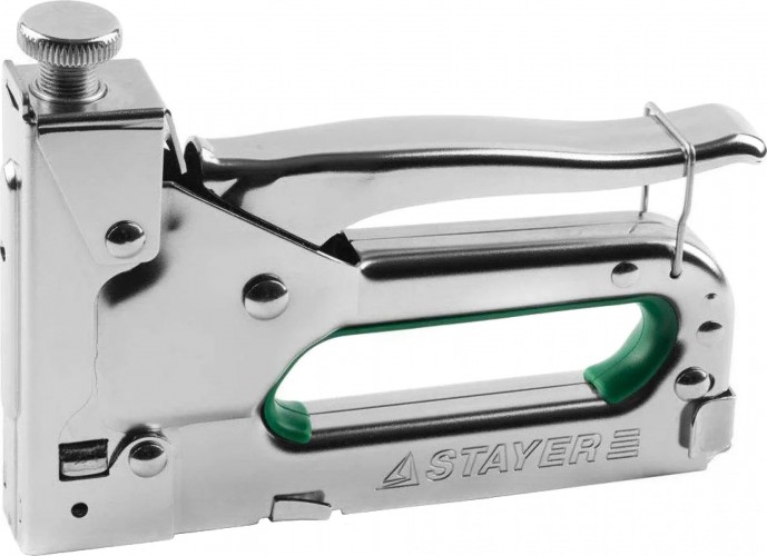 Скобозабиватель ручной STAYER 31508  "Max 140" с рег. удара, 140(6-14)/28(10-12)300(10-14)500(14) 31508_z02