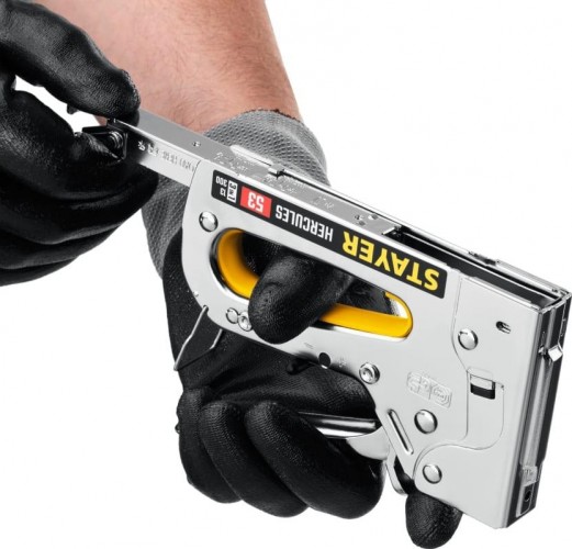 Скобозабиватель ручной STAYER HERCULES-53 рессорный тип 53(4-14мм)/13/300 31519 - изображение 4