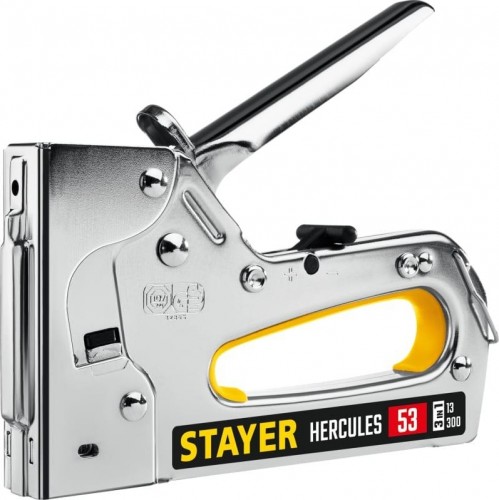 Скобозабиватель ручной STAYER HERCULES-53 рессорный тип 53(4-14мм)/13/300 31519
