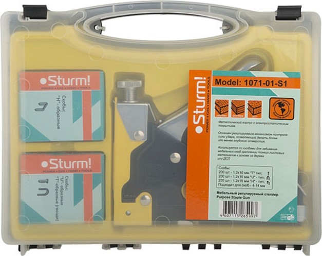 Скобозабиватель ручной Sturm 1071-01-S1 - изображение 5