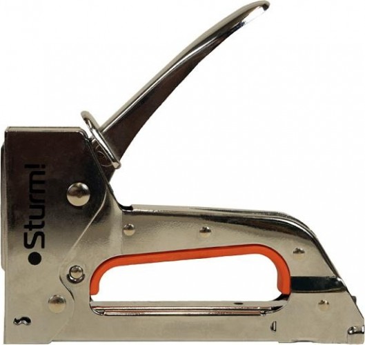 Скобозабиватель ручной Sturm 1071-01-08 усиленный, автоблокировка ручки