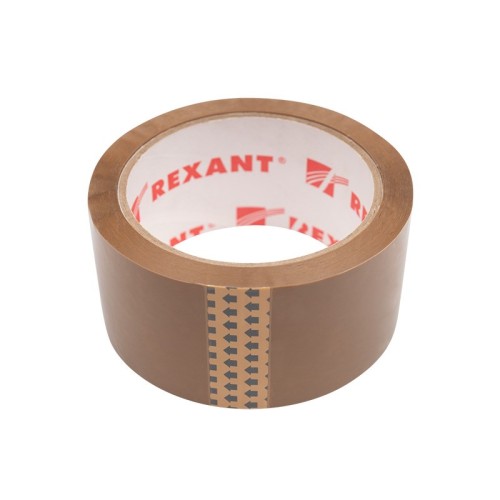 Скотч REXANT 09-4212 (уп. 6 штук ) упаковочный 48 ммх50 мкм, коричневый (рулон 66 м) 09-4212