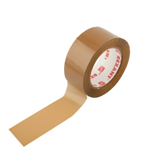 Скотч REXANT 09-4214 (уп. 6 штук ) упаковочный 48 ммх50 мкм, коричневый (рулон 150 м) 09-4214