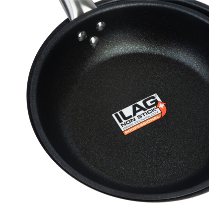 СКОВОРОДА d=220/50 нерж антиприг. покрытие, тройное дно, ИНДУКЦИЯ, LUXSTAHL[C24131] - изображение 3