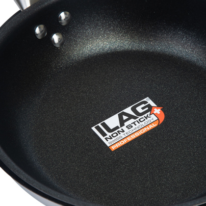 СКОВОРОДА d=260/50 нерж антиприг. покрытие, тройное дно, ИНДУКЦИЯ, LUXSTAHL[C24131] - изображение 4