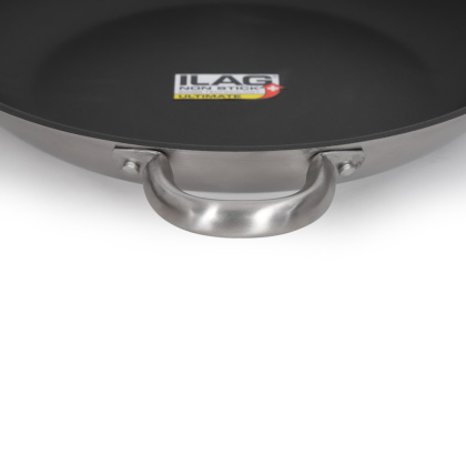 СКОВОРОДА d=340/50 нерж антиприг. покрытие, тройное дно, ИНДУКЦИЯ, LUXSTAHL[C24131] - изображение 3