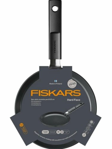 Сковорода FISKARS Hard Face блинная ф22 см, 1075522