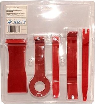 Скребки и монтажки неповреждающие AE&T TA-F1009 набор 5 предметов - изображение 3