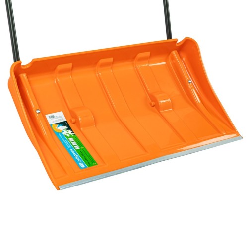 Скребок для снега СИБРТЕХ 61669 пластиковый, стальная рукоятка, усиленный - изображение 3