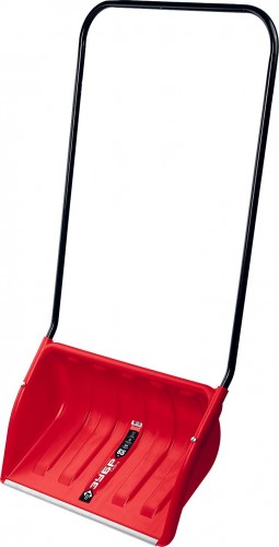 Скребок для снега ЗУБР ТАЙГА 650 мм пластиковый ковш с алюминиевой планкой 39934