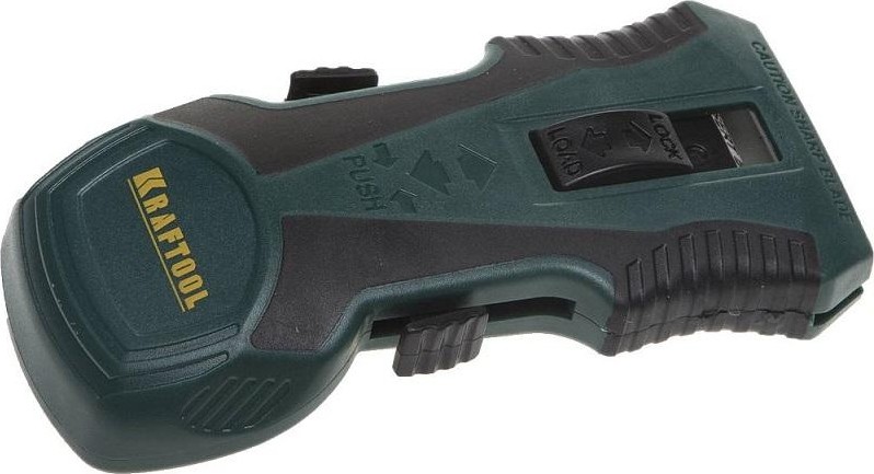 Скребок KRAFTOOL "Safety" 2 в 1, двухкомпонентный корпус 08543