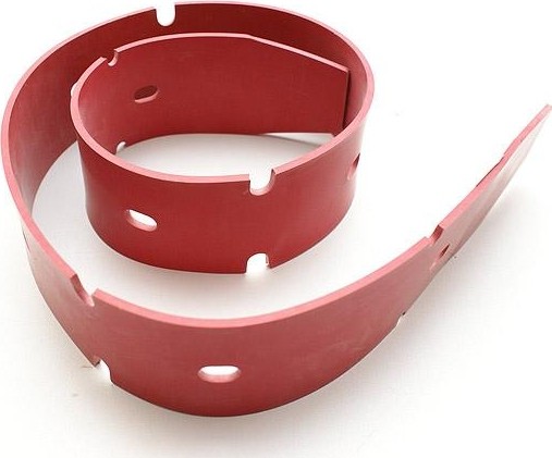 Скребок резиновый Portotecnica 45194 MPVR передний,0.8 м