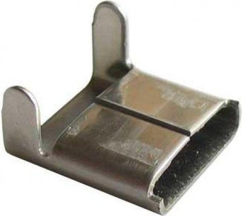 Скрепа  А20 для бандажной ленты из нержавеющей стали W4 Z20KBD44