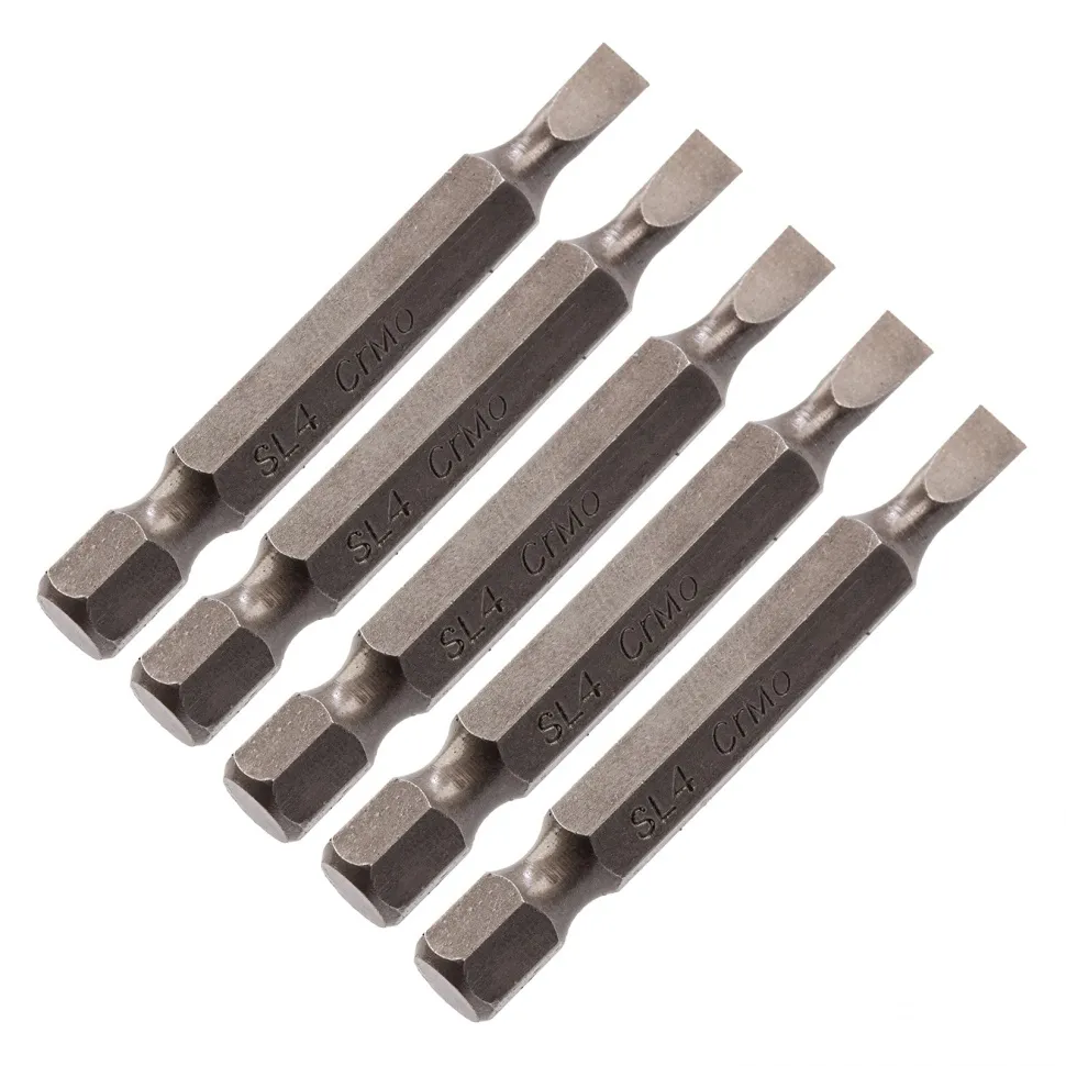 Бита Сибртех SL4x50, сталь CrMo, 5 шт. - изображение 2