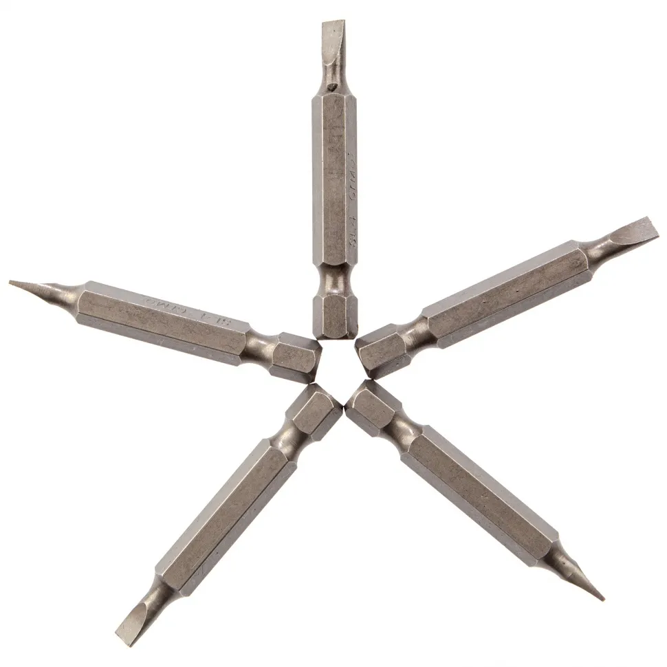 Бита Сибртех SL4x50, сталь CrMo, 5 шт. - изображение 7