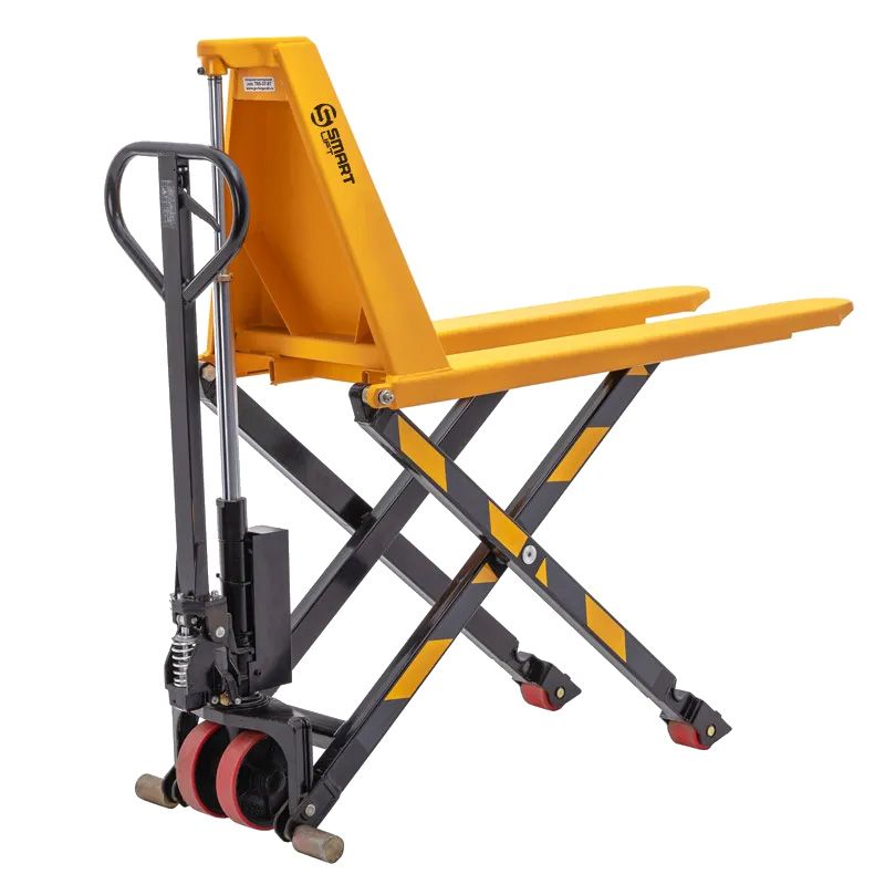 Гидравлическая тележка SMARTLIFT SD-HL HLT10; 1000 кг; 1150х540 мм; высокоподъемная 800 мм - изображение 2