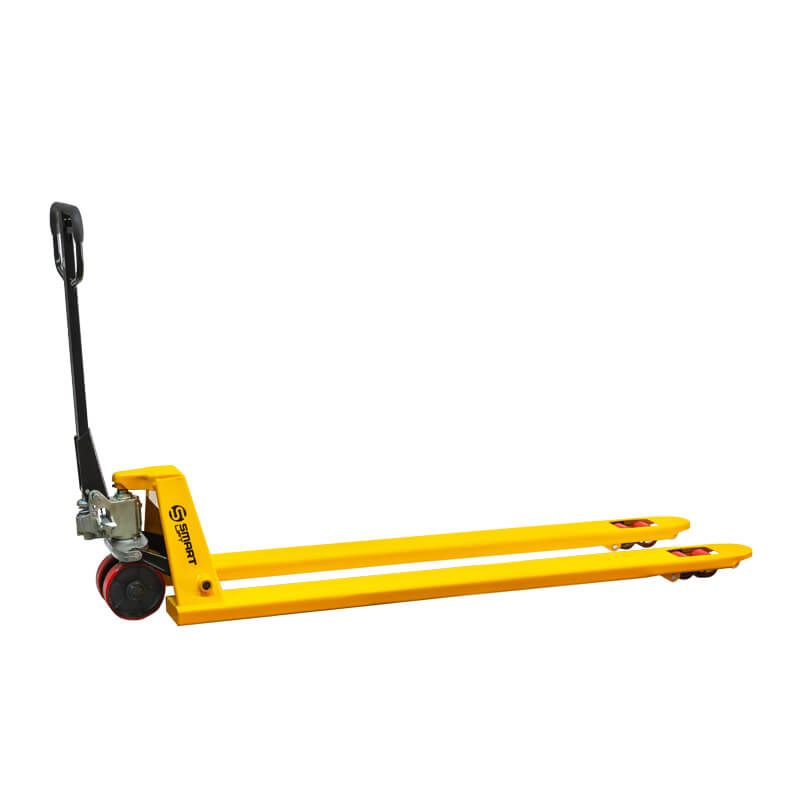 Гидравлическая тележка (рохля) SMARTLIFT SD-L (CBY-BF2.5,г/п 2500 кг,2000x550 мм, PDP,длинновильная)