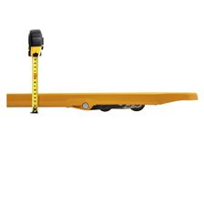 Гидравлическая тележка SMARTLIFT SD-LP BFL10; 1000 кг; 1150х550 мм; низкопрофильная 35 мм - изображение 13