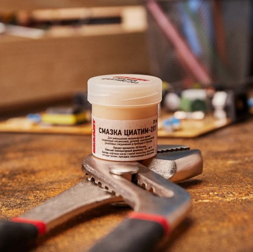Смазка антифрикционная REXANT ЦИАТИМ-201, банка 20 мл 09-3957 - изображение 5