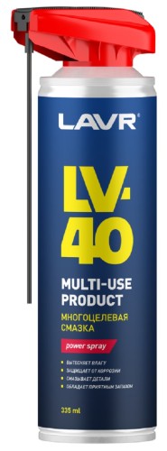 Смазка многоцелевая LAVR LV-40 335 мл Ln2429
