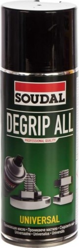 Смазка проникающая SOUDAL Degrip All 0,4 л разблокировочная 134156 - изображение 2