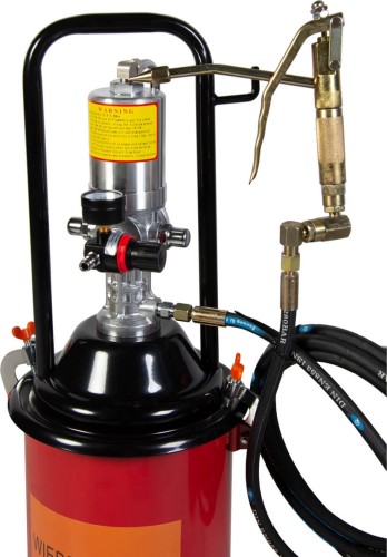 Смазконагнетатель с пневматическим приводом WiederKraft WDK-89814 в0000126017 - изображение 3