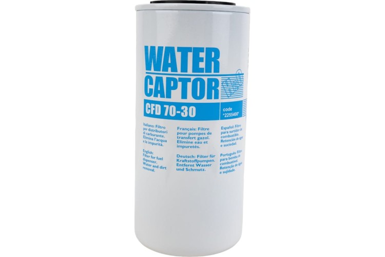 Сменный водопоглощающий картридж для топлива PIUSI 70 л/мин 30 мк, (для фильтра F00611A0A) F0061101A - изображение 3