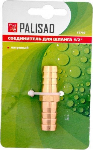 Соединитель PALISAD 65708 1/2", латунный - изображение 2