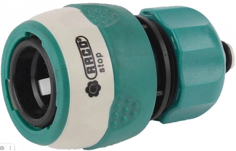 Соединитель RACO COMFORT-PLUS 1/2", с автостопом, быстросъемный для шланга, из A 4248-55233C