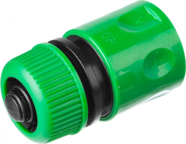 Соединитель РОСТОК RС-12 1/2", с автостопом, быстросъемный для шланга 426361