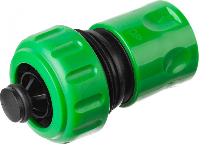 Соединитель РОСТОК RС-34 3/4", с автостопом, быстросъемный для шланга 426362