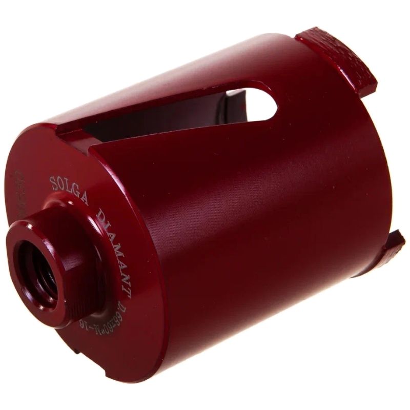 Алмазная коронка для подрозетников по бетону Solga Diamant М16 68/60 мм - изображение 3