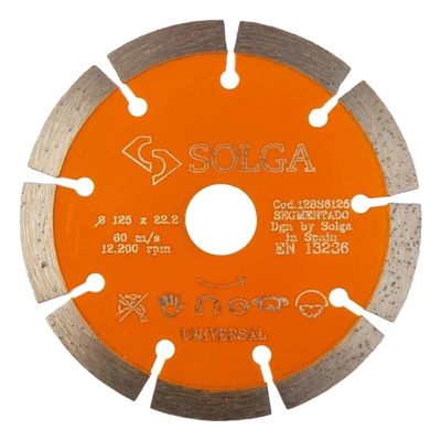 Диск алмазный Solga Diamant CERAMICS, MARBLE сплошной (керамика, мрамор) 230x25,4 мм - изображение 7