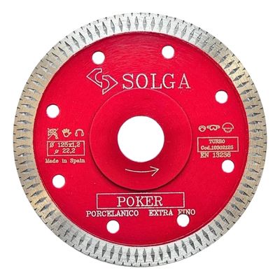 Диск алмазный Solga Diamant HARD CERAMICS сплошной (керамогранит) 200x25,4 мм - изображение 16