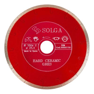 Диск алмазный Solga Diamant HARD MATERIALS сплошной (гранит, керамогранит) 125x22,23 мм - изображение 5