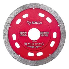 Диск алмазный Solga Diamant HARD TILES 1,1мм сплошной (керамогранит, керамика) 125x22,23 мм - изображение 7