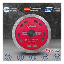 Диск алмазный Solga Diamant HARD TILES 1,1мм сплошной (керамогранит, керамика) 125x22,23 мм - изображение 9