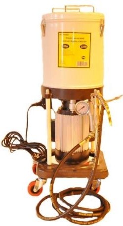 Солидолонагнетатель электрический LUBEWORKS KL2600002 объем 25 л, шланг 4,0 м, 380 V / 1.5 кВт