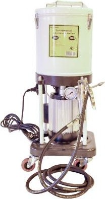 Солидолонагнетатель электрический LUBEWORKS KL2600001 объем 25 л, шланг 4,0 м, 230 V / 1.5 кВт