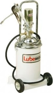 Солидолонагнетатель LUBEWORKS POP013 подкатной, 50:1, объем 13 кг