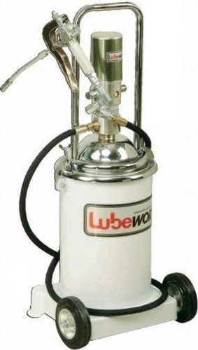 Солидолонагнетатель LUBEWORKS POP020 подкатной, 50:1, объем 20 кг