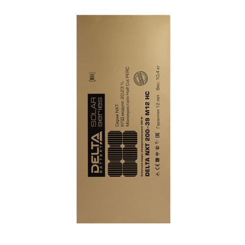 Солнечная панель Delta NXT 200-39 M12 HC DELTA NXT 200-39 M12 HC - изображение 5