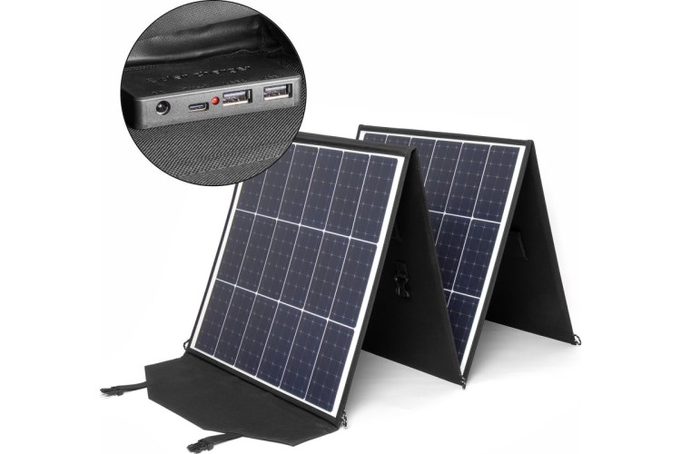 Солнечная панель TopON TOP-SOLAR-200 влагозащищенная, складная на 4 секции