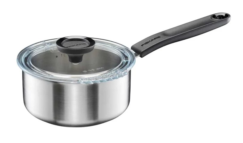 Соусник  FISKARS Functional Form стальной 1,5л с крышкой 1072315