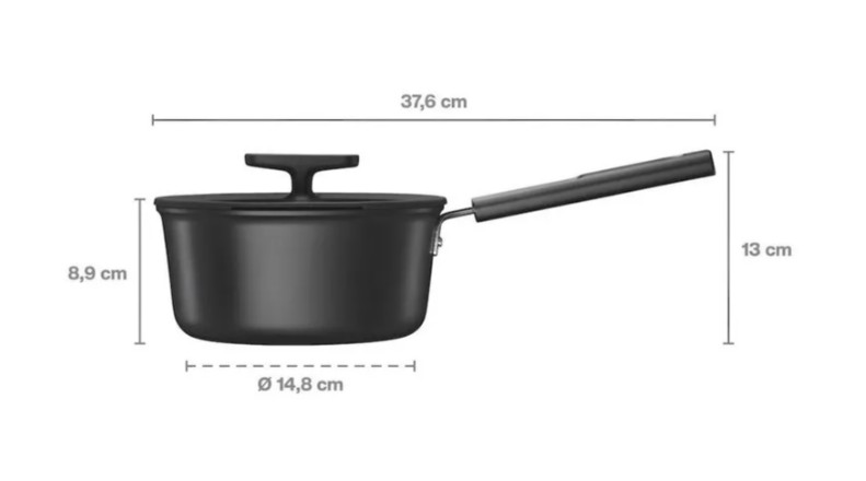Соусник FISKARS Hard Face с крышкой 1,8л 1075524 1075524 - изображение 2
