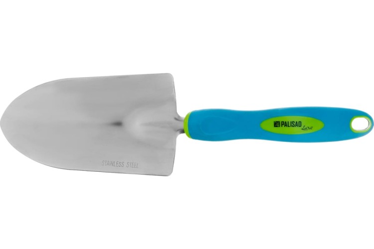 Совок посадочный PALISAD PREMIUM PLUS широкий, 90х320 мм, нерж. сталь 62051 - изображение 3