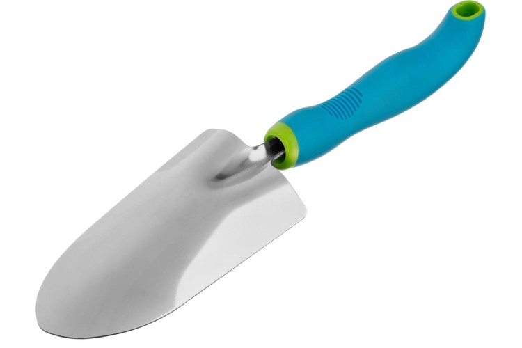 Совок посадочный PALISAD PREMIUM PLUS широкий, 90х320 мм, нерж. сталь 62051 - изображение 2